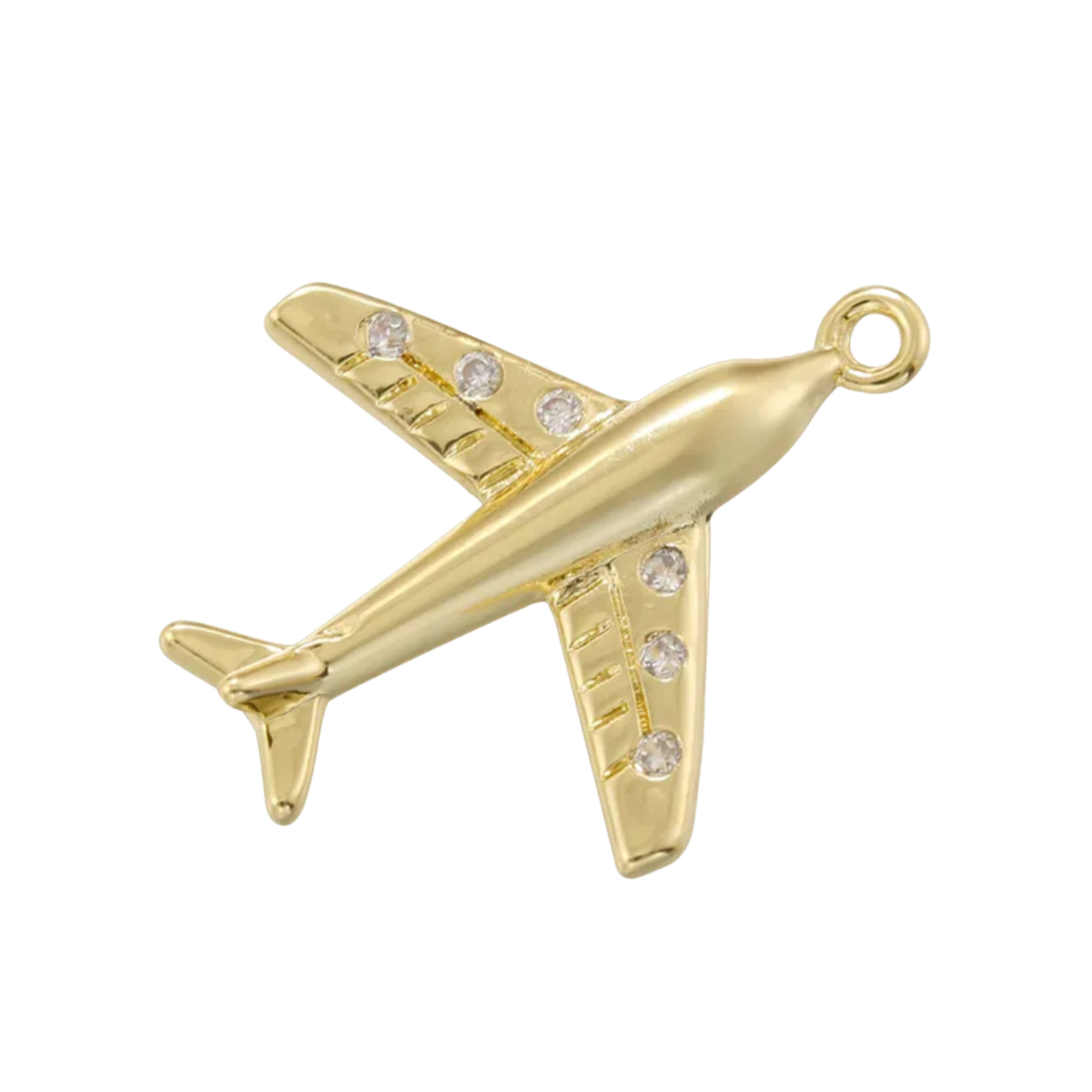 Gold Airplane