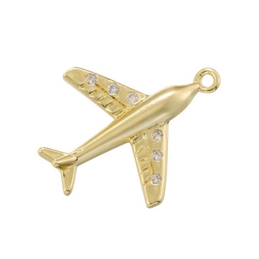 Gold Airplane