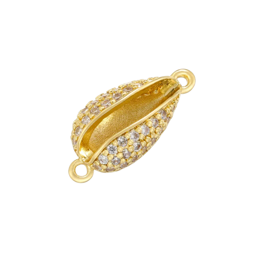 Gold Cowrie Shell