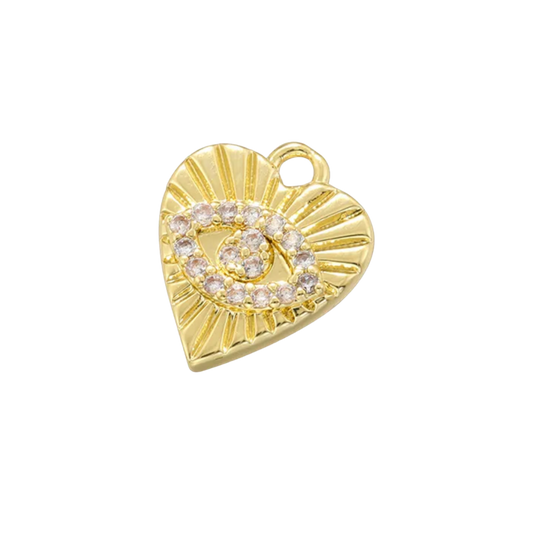Gold Eye Heart