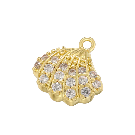 Gold Clam Shell