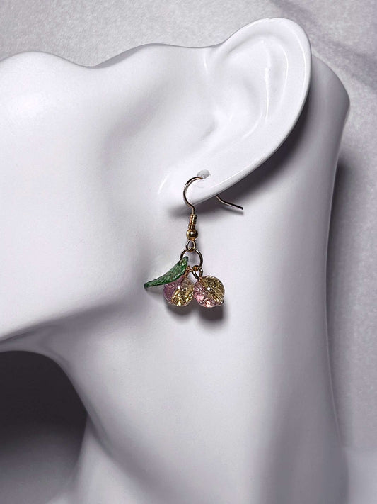 Sweet Summer Cherry Earrings